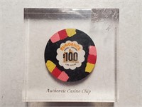 $100 Sundance Las Vegas Casino Chip