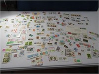Lot Mostly Foreign Vintage Postage Stamps