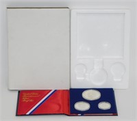 1976 Silver 3-Coin Proof Set in Government Box