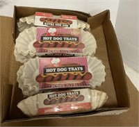 Hot Dog Trays In Packages 6, 24 Per Pk