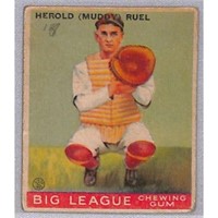 1933 Goudey Muddy Ruel