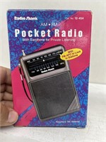 RadioShack AMM pocket radio