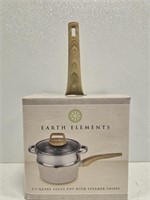 New Earth Elements 2.5QT sauce pot