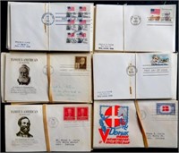 USA 3,100 FDCs 1930-1980s ADDRESSED