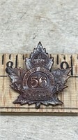 56th Battalion (Calgary, Alberta) Cap Badge CEF