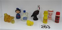Collectible Avon Bottles - Some Full
