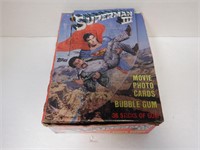 1983 TOPPS SUPERMAN UNOPENED BOX