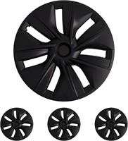 Tesla Wheel Cover Hubcap 19 Inch Matte Black