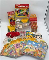 McDonald’s Lot-Toys-Markers-Happy Meal Boxes
