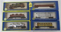 6 AHM Freight Cars, OB