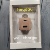 2-Port 20W USB-a and USB-C Wall Charger - Heyday™