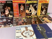 Great vintage basketball magazine lot