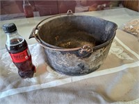 Vintage cast pot