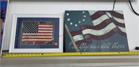 USA Flag Painting & Wall Hanging