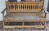 Wood Bench - 62" x 24" x 37"