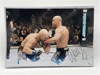 Autographed Wanderlei Silva Picture with COA