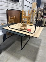 Ping Pong Table with Net, Balls and Paddles