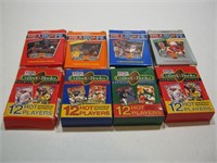 (8) NBA NFL Collect-A-Books Packs Lot