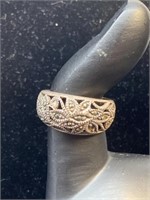 Sterling silver ring size 8