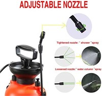 CLICIC Lawn and Garden Portable Sprayer 2 Gallon