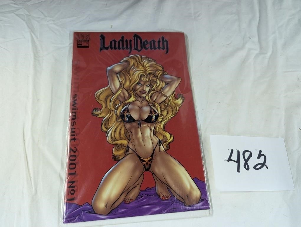 First Edition Lady Death Comic Book