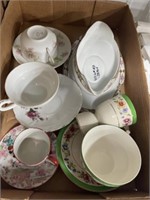 CUPS AND SAUCERS