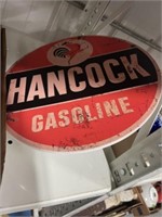 METAL HANCOCK SIGN