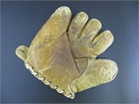 Babe Ruth Signed 1930's Game Used Left Hand Glove