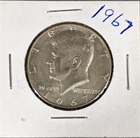 1967 Kennedy Half Dollar (40% Silver)