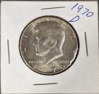 1970-D Kennedy Half Dollar (40% Silver)