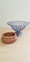 (2) Decorative Bowls