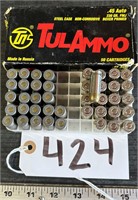42 Rounds Total .45 Auto Tulammo 230 GR FMJ 20