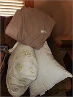 2 Pillows & Blanket