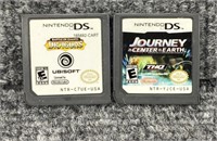 2 Nintendo DS Video Game Cartridges