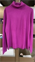 Lord & Taylor 100% Cashmere Sweater Size XL Mint C