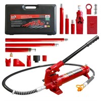 BIG RED 4 Ton Porta Power Kit, 17-Pcs Hydraulic