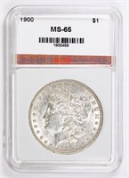 1900 MORGAN SILVER DOLLAR