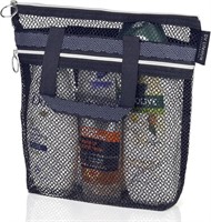 DV Lifestyle Mesh Shower Caddy Portable 10.2x9.9''