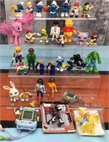 Lot of small toys & games