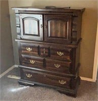 Beautiful Vintage Tall Dresser