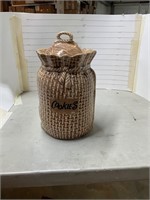 USA  - Gunny Sack cookie jar