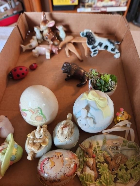Animal & Easter Figurines / Decore - Dogs, Rabbits