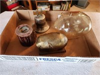 4 Vintage Banks - Pig, Bell & more