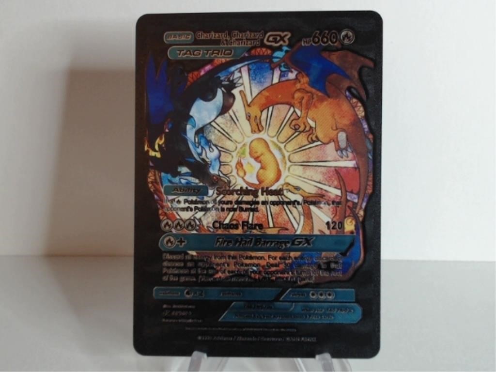 Pokemon Card Rare Black Charizard GX