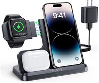 NEW $40 Wireless Charging Station 3 in 1 Wireless