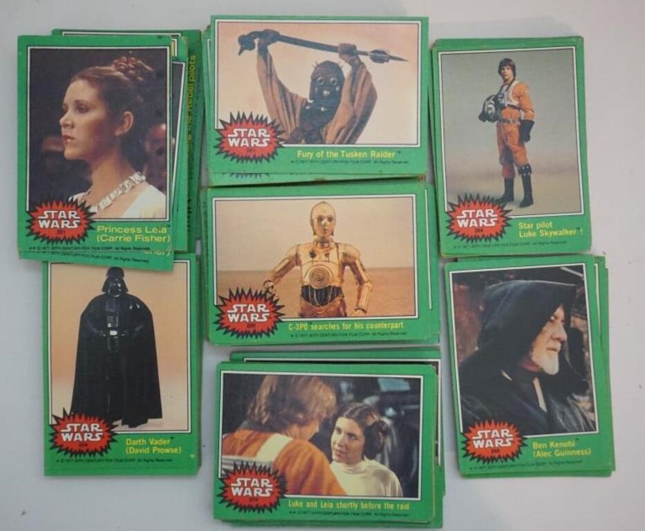 Star Wars Wax Cards (140)
