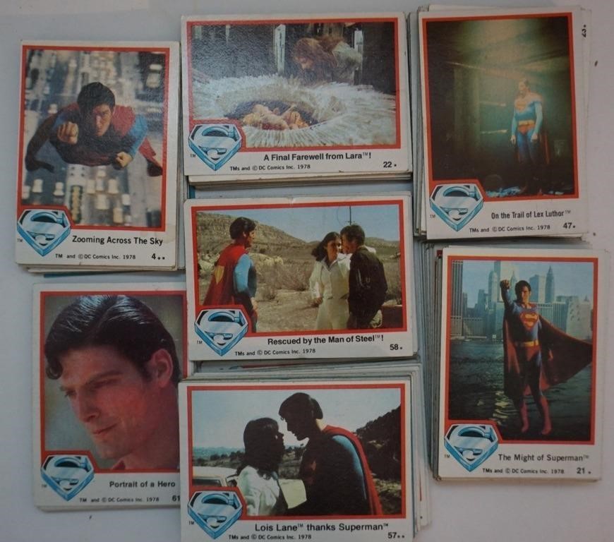 Superman Wax Cards (210)