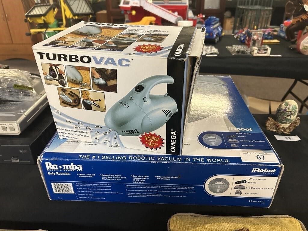 Roomba 4110 And Turbo Hand Vac