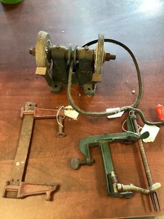 antique clamps
