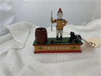 Cast Iron Mechanical Toy Bank-no stopper